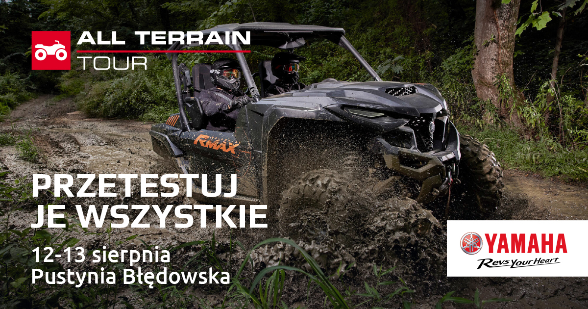 Yamaha ATV i Side-by-Side Tour powraca do Polski